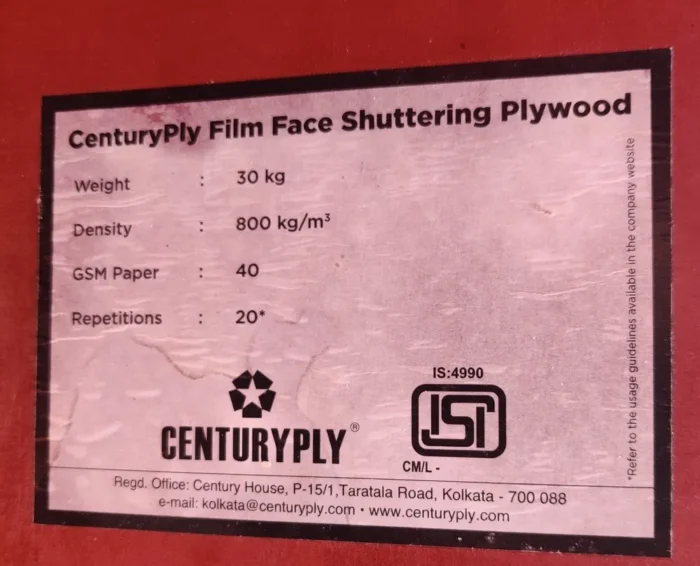 CENTURY PLY FILM FACE PLYWOOD 02