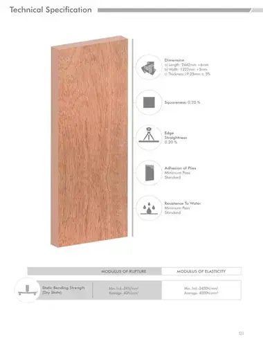 Monarch MR Grade Blockboard